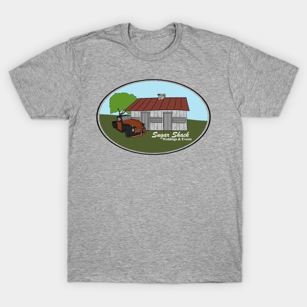 Sugar Shack Color T-Shirt by AlienAli